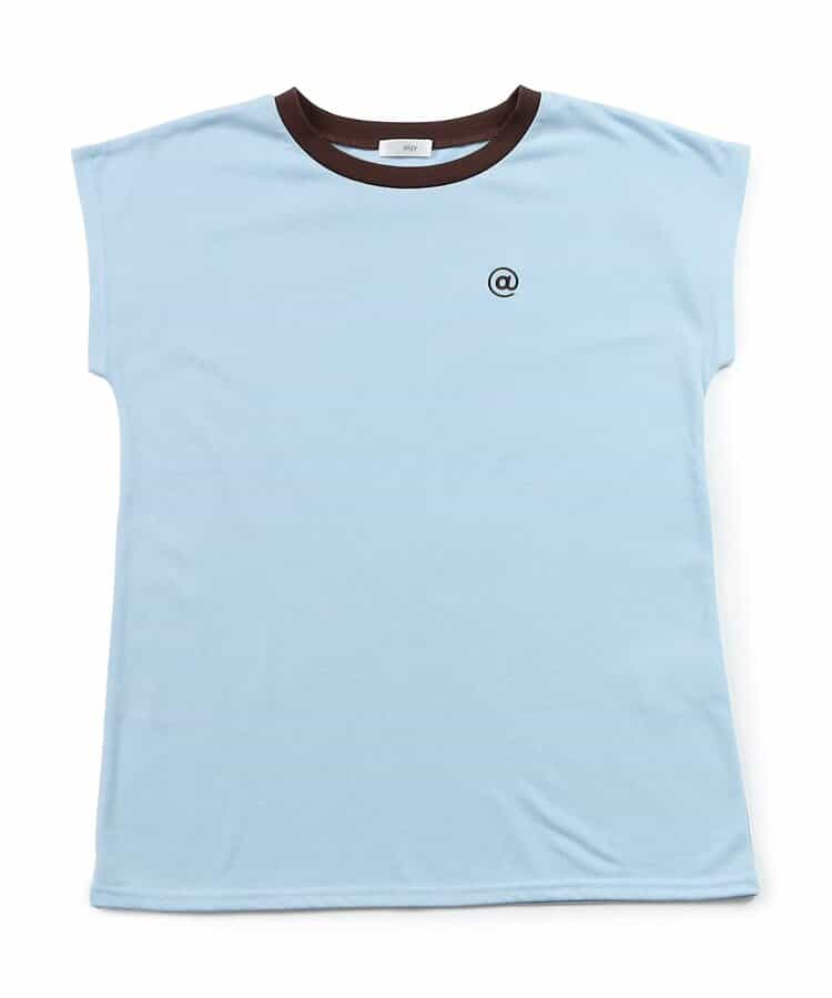 ★SALE★フレンチスリーブワンポイントシシュウT