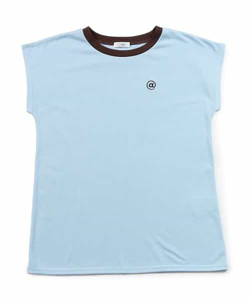 ★SALE★フレンチスリーブワンポイントシシュウT