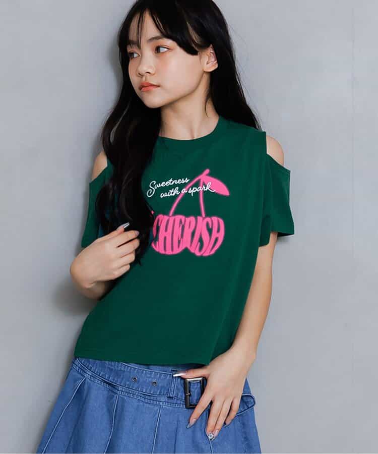 チェリーロゴカラバリTシャツ