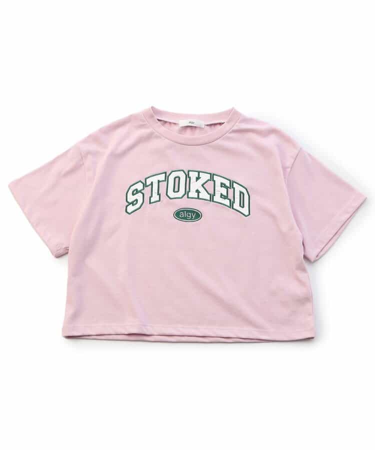 ★SALE★サテンアップリケロゴT