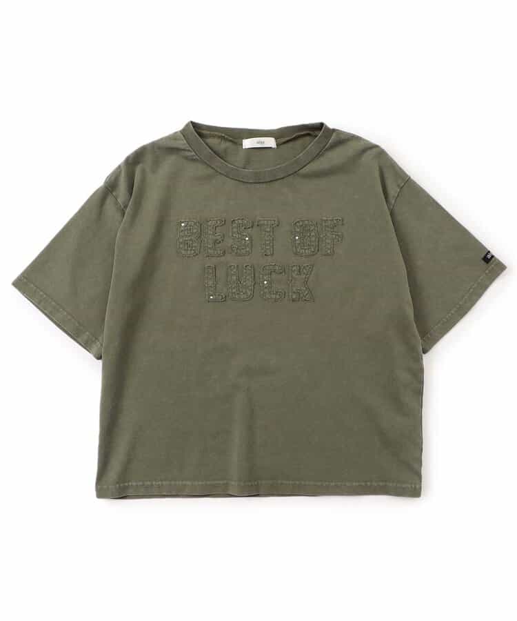 ★SALE★ピグメント風アップリケロゴT