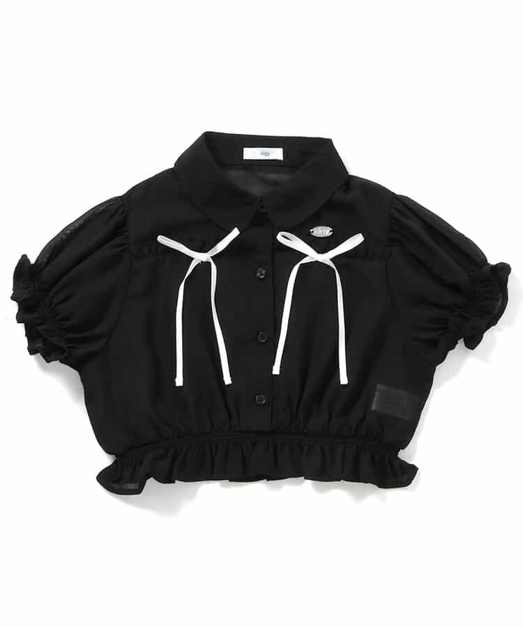★SALE★シアーりぼんブラウス