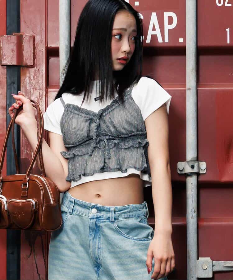 ★SALE★リボンチュールキャミセット