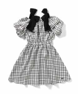 ★SALE★オフショルりぼんワンピ