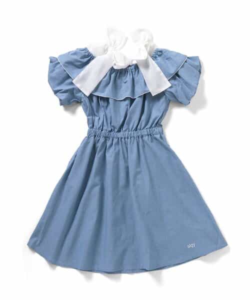 ★SALE★オフショルりぼんワンピ