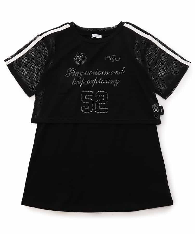 メッシュT＆ミニワンピ