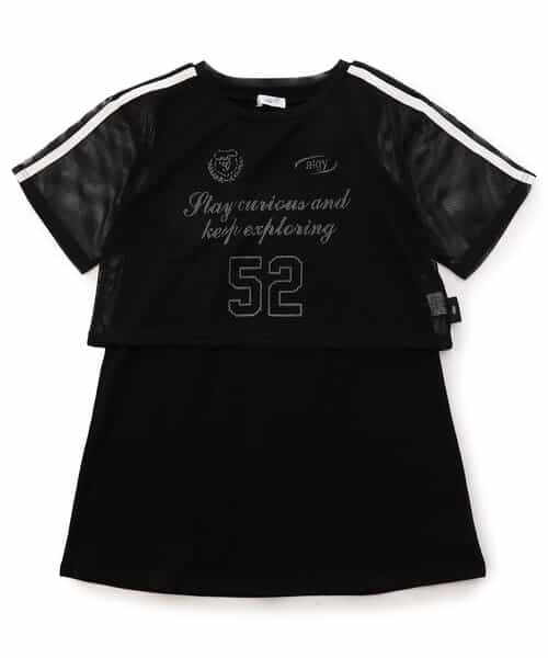 メッシュT＆ミニワンピ