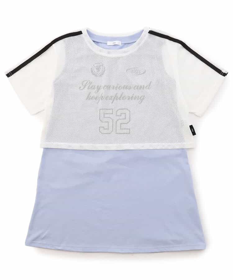 メッシュT＆ミニワンピ