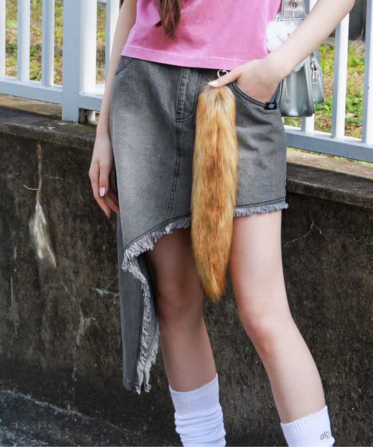 ★SALE★アシメデニムスカート