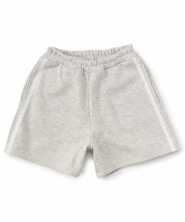 【puchily プチプラライン】サイドレースラインショーパン