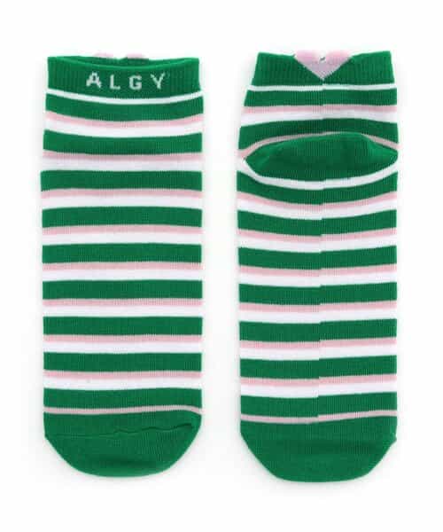 抗菌防臭マルチボーダーショートソックス