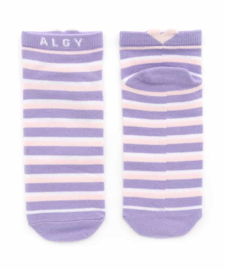 抗菌防臭マルチボーダーショートソックス