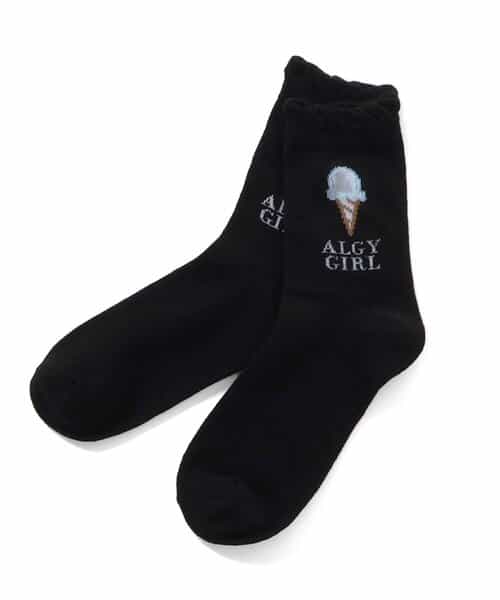 アイスモチーフシースルークルーソックス