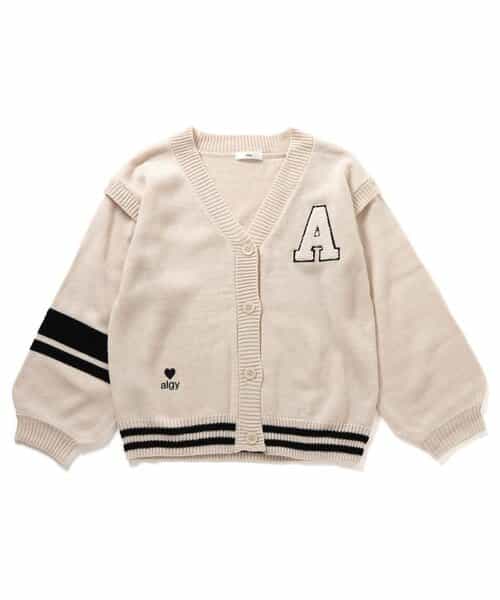 2WAY袖だぼニットカーデ