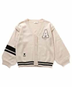 2WAY袖だぼニットカーデ