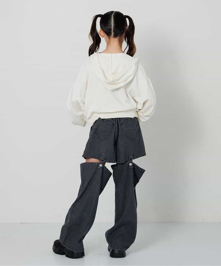 ダブルジップスタッズパーカー_928176