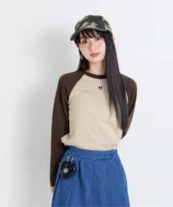 ★SALE★ラグランワンポイントロンT