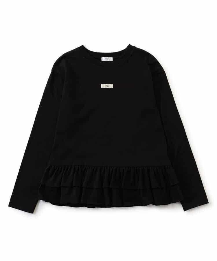 【puchily プチプラライン】裾フリルロンT_943476