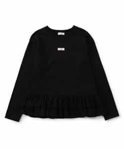 【puchily プチプラライン】裾フリルロンT_943476