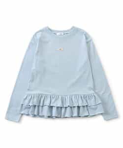 【puchily プチプラライン】裾フリルロンT_943480