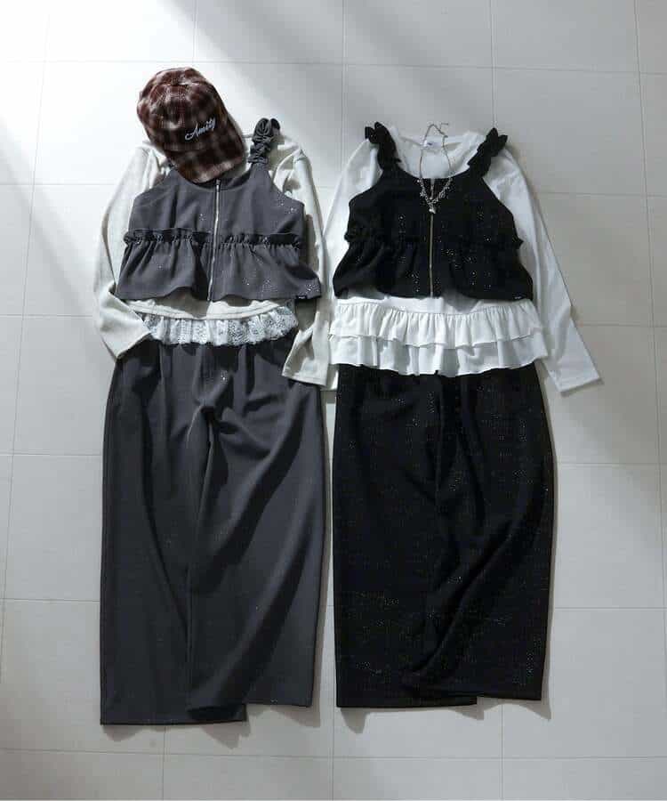 裾レースレイヤードロンT_986539