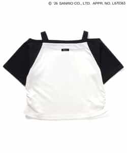 【ハローキティ】ギャルオフショル風Tシャツ_853041