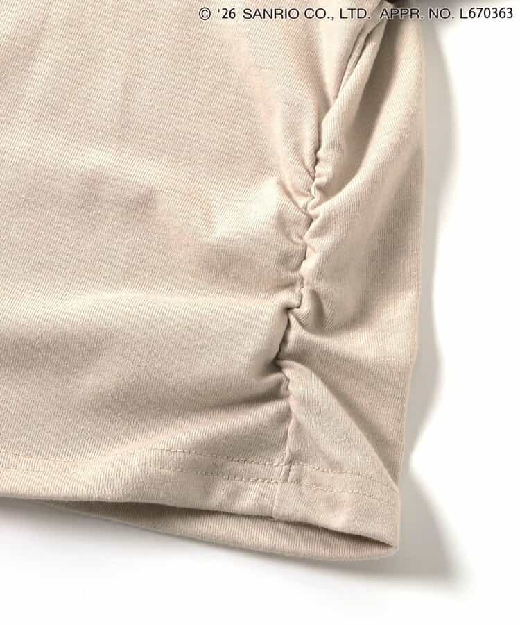 【ハローキティ】ギャルオフショル風Tシャツ_853047
