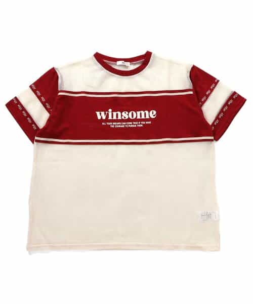 ★SALE★メッシュ切替トップス