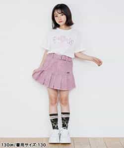 ★送料無料★柄ロゴアップリケTシャツ_906478