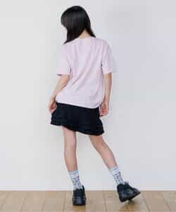 ★送料無料★柄ロゴアップリケTシャツ_906485