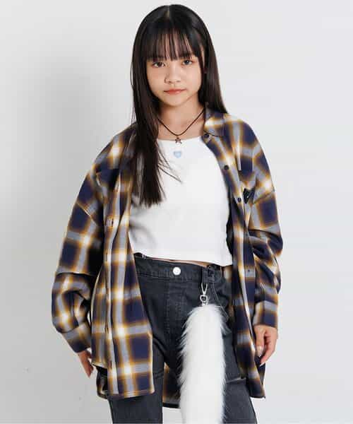 BIGチェックシャツ