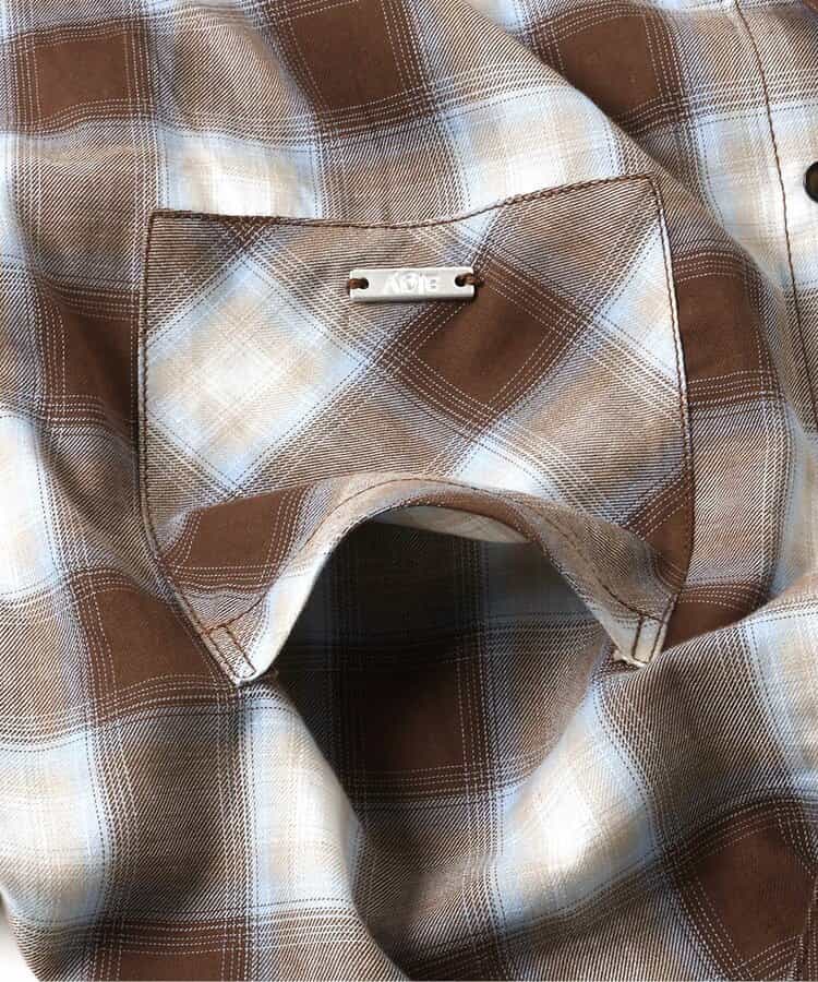 メニWAYチェックシャツ_933320
