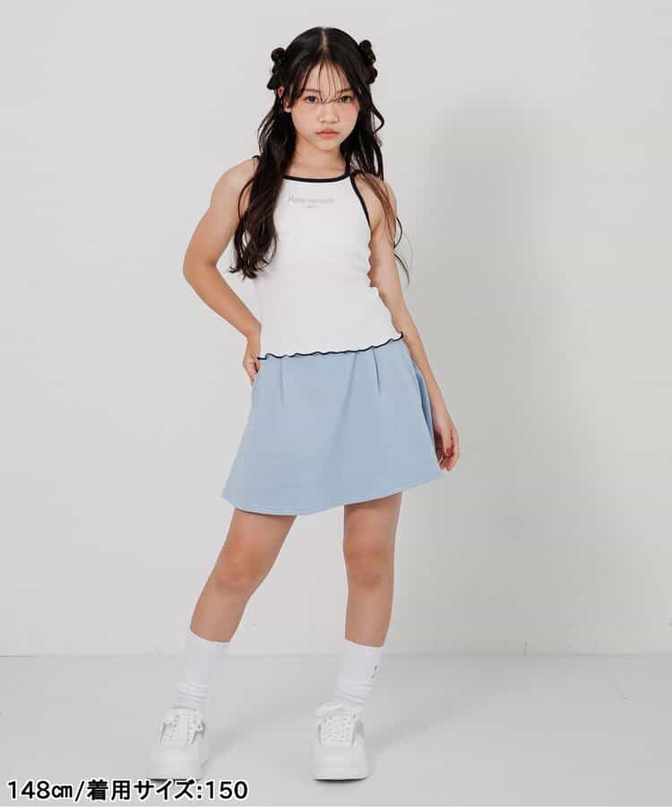 パッド付きシルバーシシュウキャミ_910980