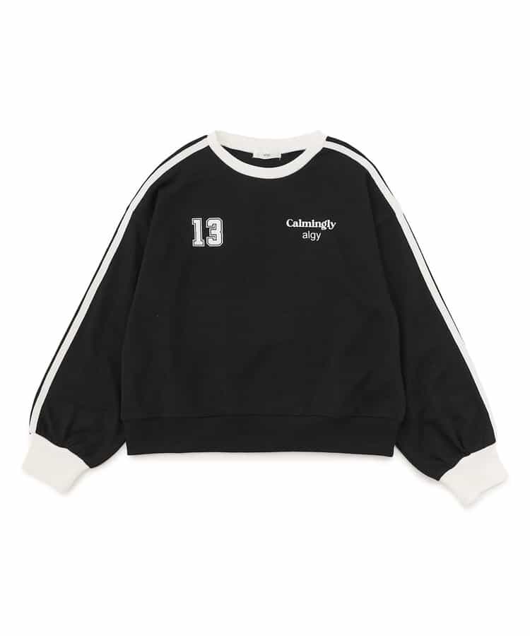 ラインスリーブトレーナー