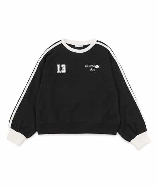 ラインスリーブトレーナー