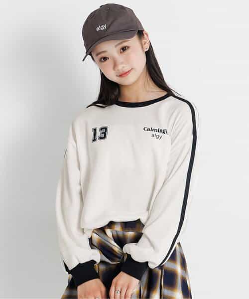 ラインスリーブトレーナー