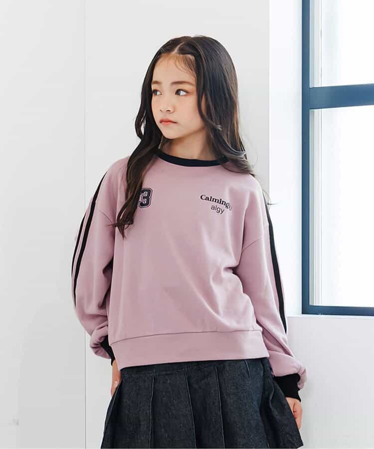 ラインスリーブトレーナー