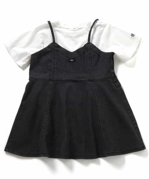 ★SALE★デニムビスチェ＆Tセット