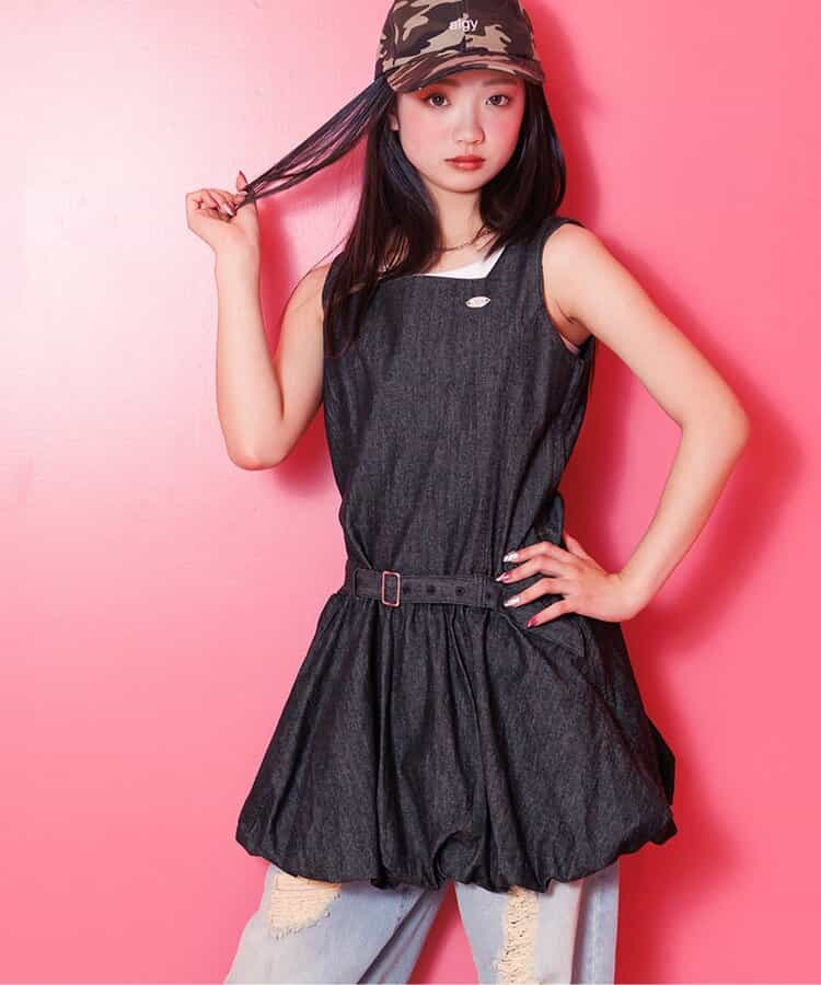 ★SALE★バルーン切替ワンピ