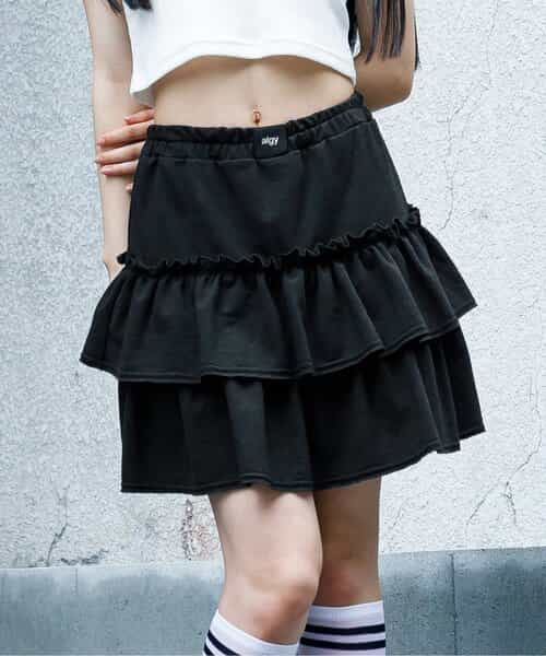 カットソーフリルスカパン