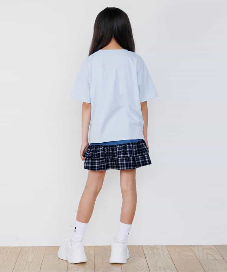 チェックフリルスカパン_933353