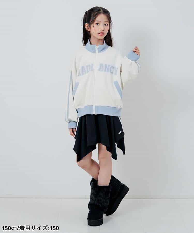 ★タイムセール★イレギュラーヘムサイドラインカットスカパン_990126