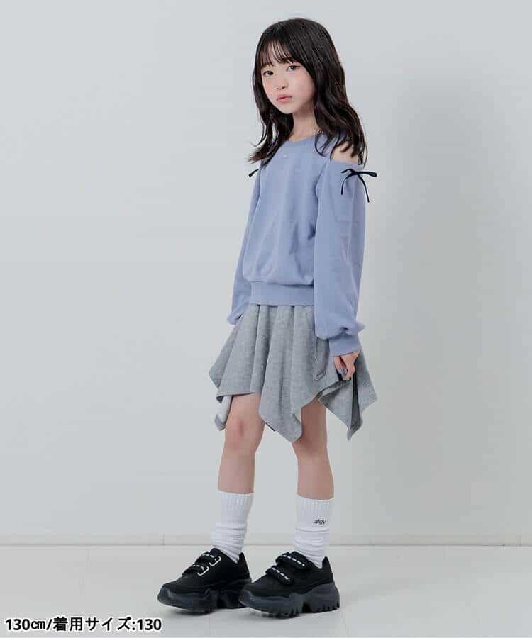 ★タイムセール★イレギュラーヘムサイドラインカットスカパン_990130