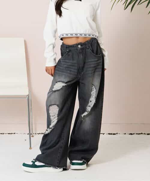 ★SALE★ダメージデニムパンツ