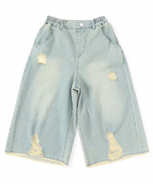 ★SALE★グランジワイドハーフパンツ