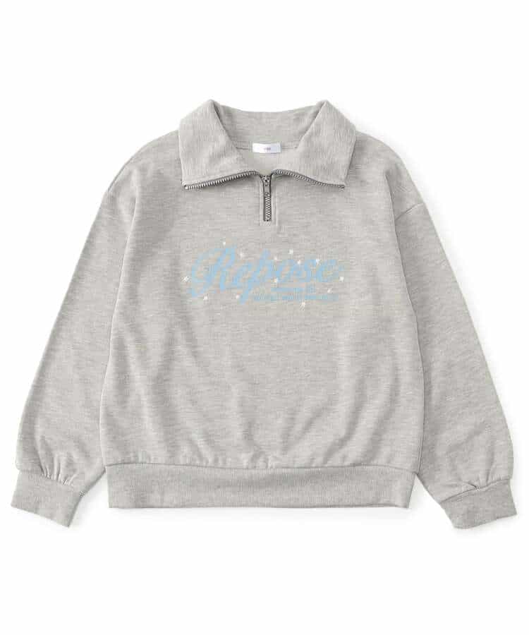 ハーフジップ裏毛セットアップ_968123