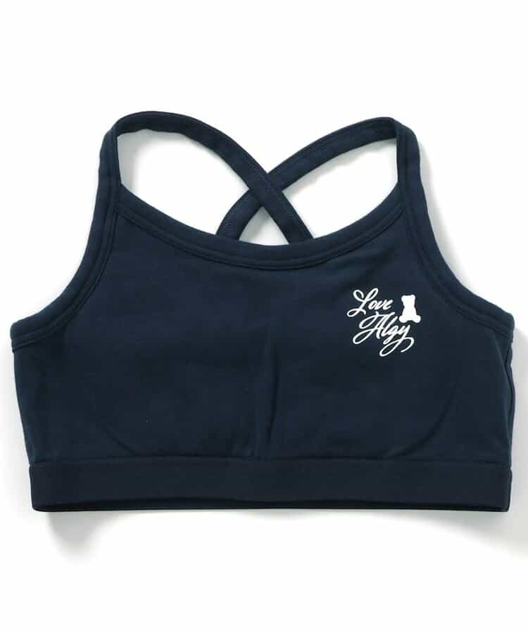 ミニベアロゴクロススポブラ