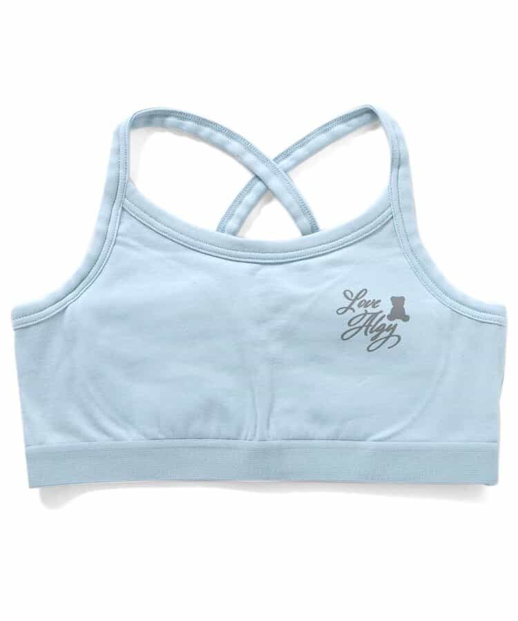 ミニベアロゴクロススポブラ