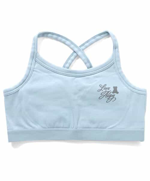 ミニベアロゴクロススポブラ