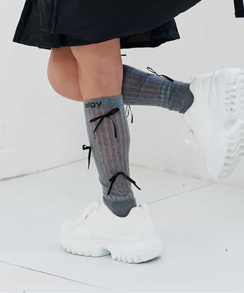 りぼんハイソックス